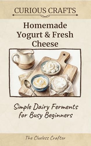 Homemade Yogurt & Fresh Cheese: Simple Dairy Ferments for Busy Beginners: DIY Ricotta, Labneh, Paneer & Cultured Dairy Guide (Curious Crafts)