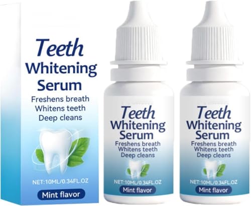 Siero NanoHAP Tooth Defense, gocce sbiancanti per denti, siero per la ricostruzione dello smalto, gocce per la pulizia profonda dei denti per uso quotidiano