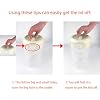 BPFY 1 Gallon Clear Plastic Pitcher With Lid, 2 Pack - 4 Liter Iced Tea/Lemonade Pitcher, Wide Mouth - View #8
