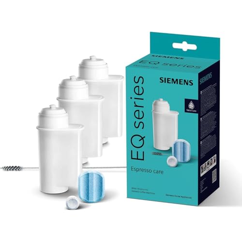 Kit de mantenimiento para cafeteras automáticas TZ80004A, 10 pastillas de limpieza, 3 filtros de agua BRITA, 3 pastillas descalcificadoras, cepillo, serie EQ y cafeteras automáticas empotrables