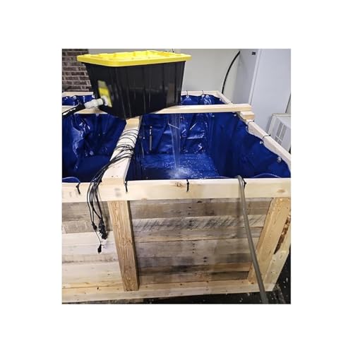Lona plegable gruesa y superresistente a desgarros para estanques de peces 5