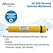 Watts Premier RO Water Filter 50 GPD (Gallons Per Day) Semi-Permeable Membrane Replacement for Premier Standard Reverse Osmosis System, Yellow, Built-In Check Valve, 1.8