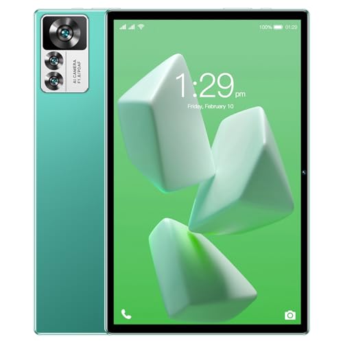 Duangu タブレット 8GB+256GB 10.1 インチ画面 5G 通話 10 コア MTK6797 プロセッサ 128GB 拡張可能メモリ 大容量ストレージ 高鮮明大画面 BT5.0 7000mAh バッテリー 長い待機時間 多機能ネットワーク接続