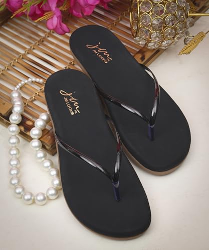 Image of JM LOOKS Women's Flats| Fashion Thong Style Slip-On Flats | Comfortable Casual Sandals