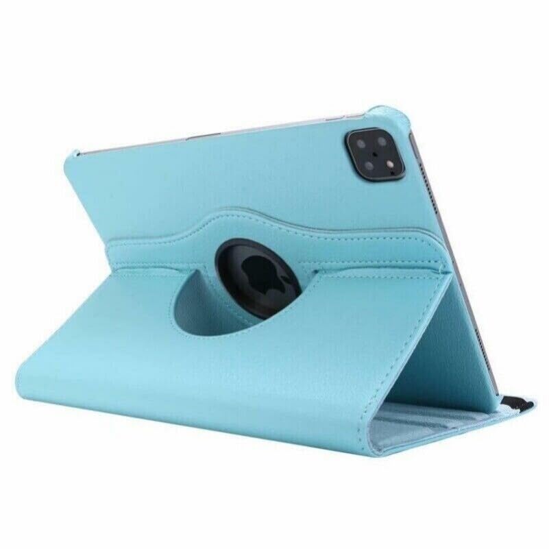 Étui bleu clair iPad Pro 11 M5 2025 pour travailler au café confortablement