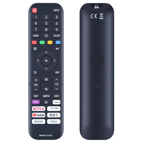 GOUYESHO Nue Ersatz Fernbedienung für Dyon Smart 24 VX, Smart 32 VX, Smart 40 VX, Smart 43 VX