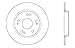 StopTech 127.40079L Sport Drilled/Slotted Brake Rotor (Rear Left), 1 Pack