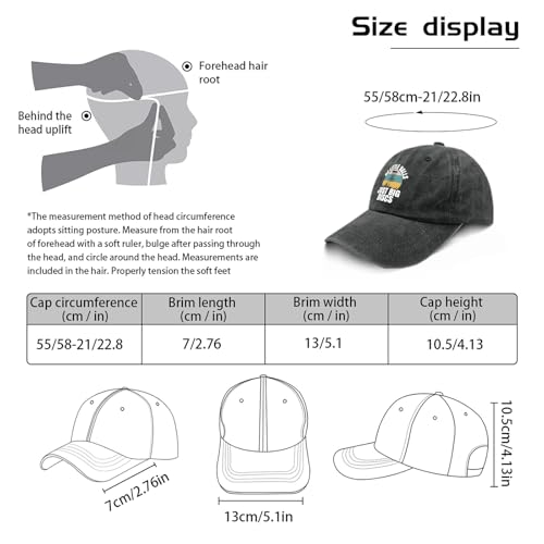 Funny Balls Dad Hat, Gorra gráfica para hombres miniatura 3
