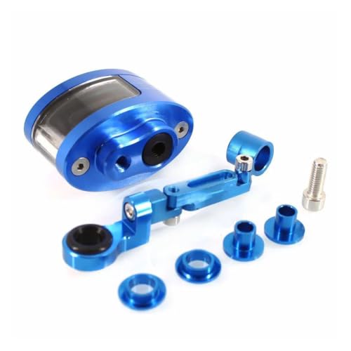 Coupe d'huile de frein moto étanche en alu bleu pour cylindre Honda PCX