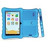 YUNTAB 7 inch Kids Edition Tablet - Android OS & Quad Core CPU, 1GB RAM, 8GB ROM, Kids Software Pre-Installed, Premium Parent Control with Protecting Silicone Case(No Charger - Blue)