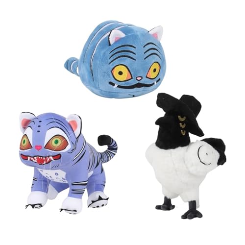 PulseLaaab KPOP Demon Peluche, Bonito Animal de Peluche Juguete Plushie Tigre Hunters...