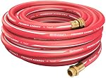 Continental ContiTech Tuyau de jardin à eau chaude rouge, 5/8" ID x 50 Longueur des pieds