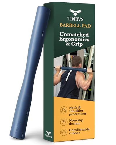Tribus Grips Dense Rubber Barbell Adapter for Squats &