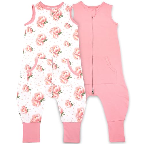 Image of Toddler Sleep Sack with Feet, 3-4T, 2-Pack