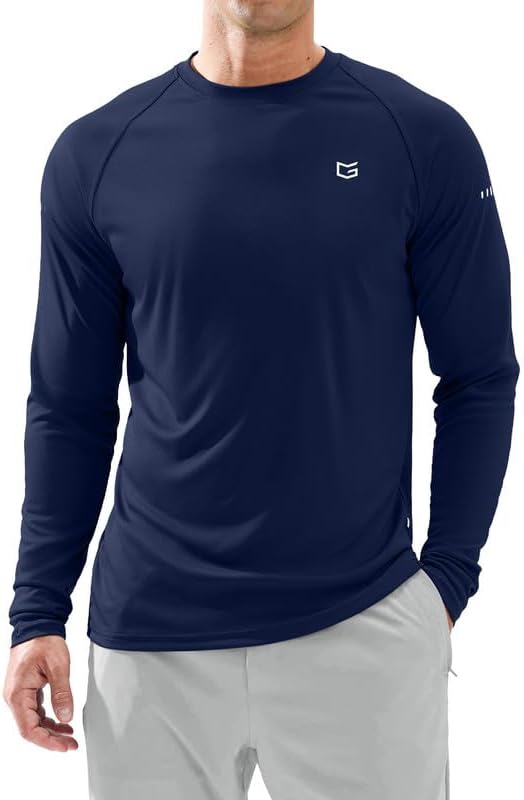 Men's Sun Protection Long Sleeve Shirts UPF 50+