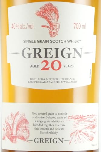 GREIGN グレイン 20年 シングルグレーンスコッチウイスキー 700ml