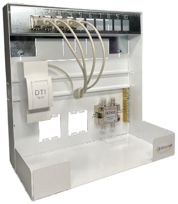 Coffret de Communication avec Support Box 6 RJ45 Grade 3TV + DTI