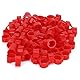 Vogel-Fußring, 200 Stück, rot, Geflügelbein-Clip-Ring, Tauben identifizieren ohne Wort, Markierungsring, Trainingswerkzeug, 10 mm, rot