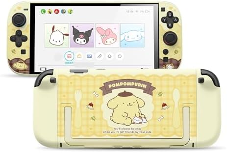 （16:30時点） Kuitmor Switch 2 Switchカバー switch2対応 スイッチ2025 スイッチ PC製 joy con 保護カバー 分体式 全面保護 薄型 傷防止 汚れ防止 対応耐衝撃 取り外し簡単 可愛い プレゼント 楽しい仲間たち (イエロー)