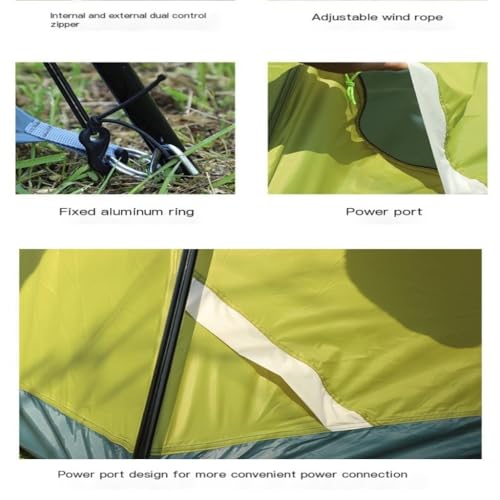 Carpa ligera y espaciosa para camping al aire libre para 2 personas miniatura 6