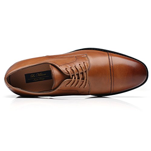 Image of Men's Oxfords Shoes Splendo-1-burgundy