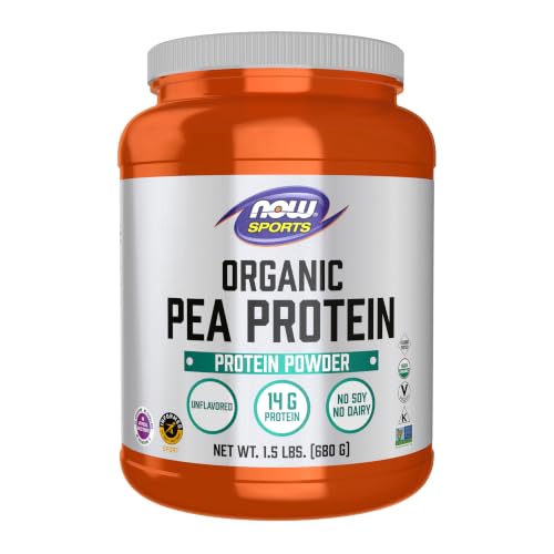 NOW Organic Pea Protein 14g