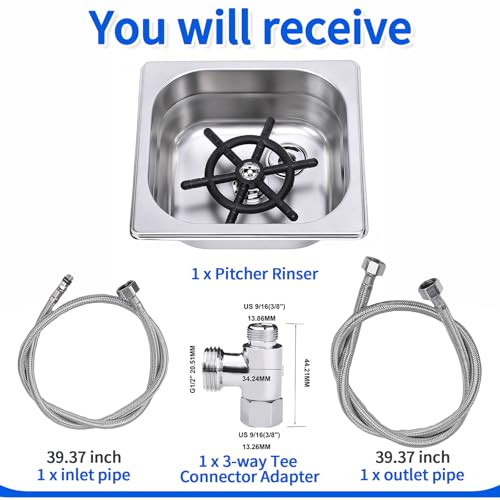 304 Stainless Steel Automatic Rinser