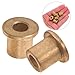 MAGICLULU Flanged Bushing Kit Brass Wrapped Bushings Longevity Noise Reduction Industrial Equipment