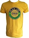 Collar Style: Band Collar Lee Scratch Perry T-Shirt Black Ark Recording Studio Reggae Vinyl Records 45\'S Men\'s