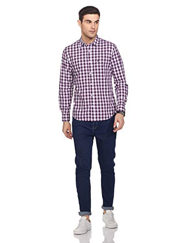 Image of United Colors of Benetton Men's Cotton Slim Fit Shirt