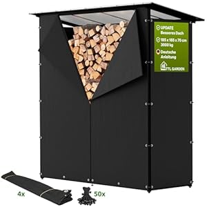 TTL Garden Brennholzregal XXL 180223-001 Holzlager