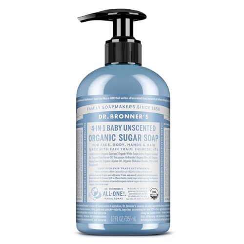Dr Bronner'S | Pump Soap - Unscented | 1 x 355ml