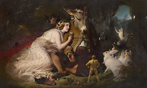 Impression d'art le Songe d'une nuit d'été Landseer toile premium