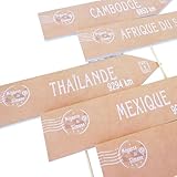 Réalisé avec une baguette en bambou afin d'être planté facilement dans vos compositions florales;