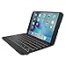 ZAGG Folio Case, Hinged with Backlit Bluetooth Keyboard for iPad Mini 4 - Black