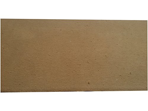 scherenkauf XXL Lederabziehriemen Natur, unbehandelt, Abziehleder 30cm x 7cm (Leder Natur 4-5mm!!! dick, weiche Oberfläche)