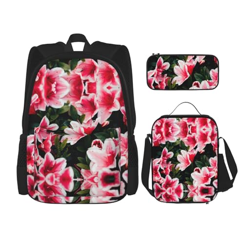 Sac à dos floral avec bandoulière réglable WURTON 3 en 1 pratique