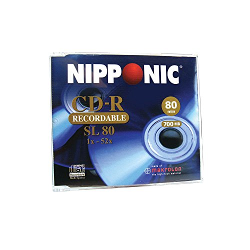 CDR Gravável Embalagem Super Slim Nipponic