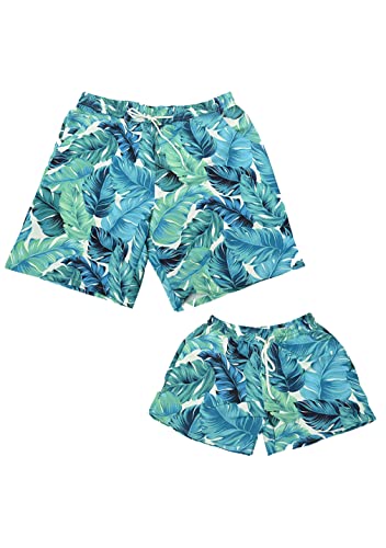 Bañador para padre e hijo con bolsillos para disfrutar las vacaciones en la playa