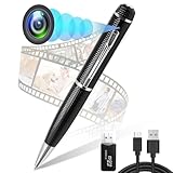 SULUWU 小型カメラ ペン型カメラ 防犯カメラ 1080P ボイスレコーダー 128GB対応 スパイカメラ ペン型ビデオカメラ 超小型カメラ ボールペン型 カメラ カードリーダー 付 充電しながら録画 上書き録画 授業記録 防犯用 会議 商談 証拠撮影 日本語取扱説明書付