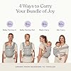 Ergobaby Omni Deluxe Baby Carrier Newborn to Toddler - Breathable Baby Carriers for Summer - All-Position Carrier with Enhanced Lumbar Support & Airflow (7-45 Pounds), Mesh, Natural Beige #5