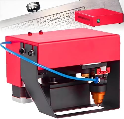 Pneumatic Dot Peen Marking Machine for Metal Engraving - Digital Control, Ideal for Serial Numbers, VIN Codes, Dates & Graphics - Precision Marking Tool