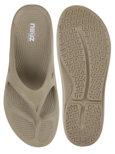 Image of URJO CLASSIC Men's Slippers /FlipFlops Lightweight Super Flexible Arch Support Durable Anti Skid & Stylish Dailywear Slippers /FlipFlops for Men