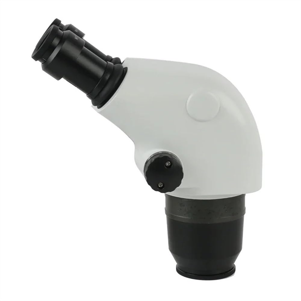 Microscope 3.5X-90X Articulating Arm Pillar Clamp Simul Focal Trinocular Stereo Microscope 34MP 2K 1080P H_DMI USB Video Camera Barlow Lens(A)