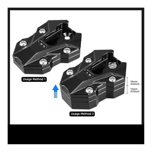 Coussin de support béquille usiné CNC pour BMW R1300GS ADV 2024 - 2