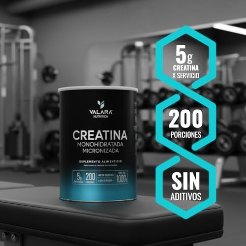 Creatinas, creatina monohidratada farmacia del ahorro Marca Valara (2)