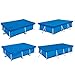 Produktbild asterisknewly Rechteckige Poolabdeckung Aus Polyester Pool Staubdichtes Abdecktuch Für Planen - 220X150cm / 260X160cm / 300X200cm / 400X211cm
