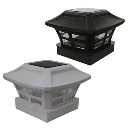 SOLARISEARTH Solar Wall/Post Cap Lights (Pack of 1)