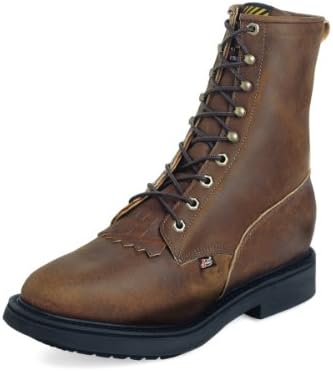 Justin Original Work Boots Men's Double Comfort Steel Toe Work