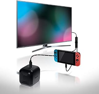 Bionik TV Lynx TV Mode Adapter: Compatible with Nintendo Switch, Portable Travel Size